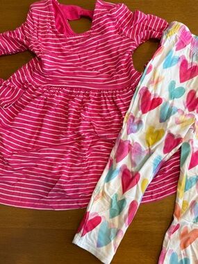 NWOT, Little Sleepies Dress and Leggings
